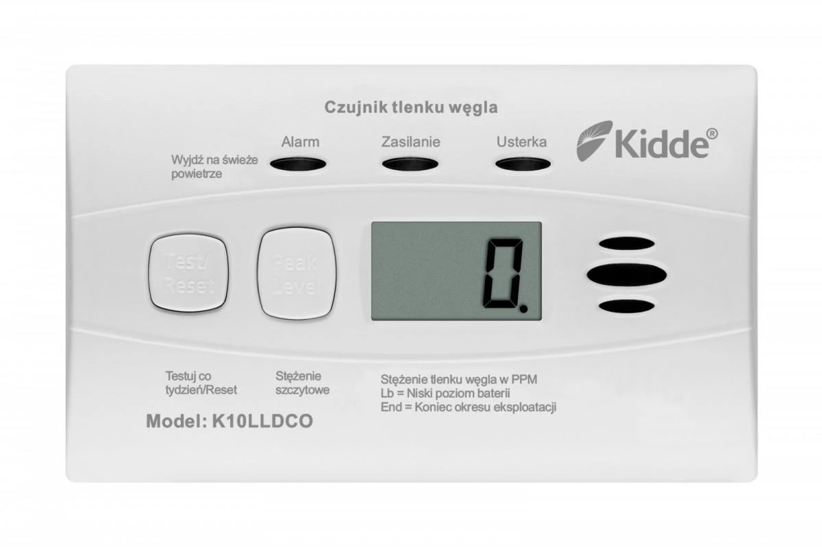 Anglies monoksido jutiklis Kidde K10DLLCO