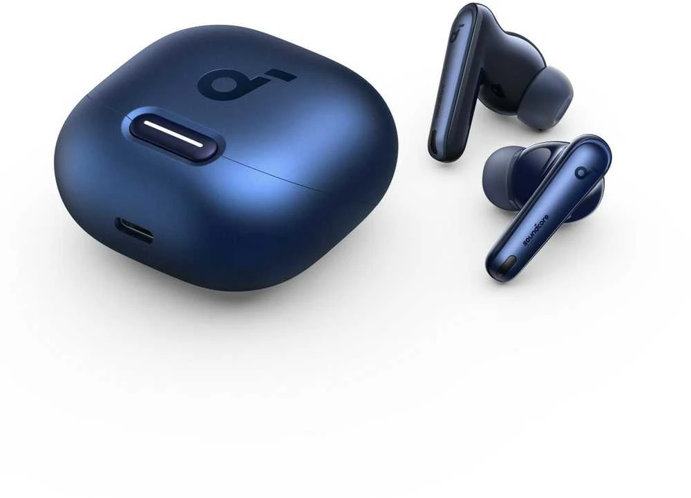 Belaidės ausinės Anker Soundcore Liberty 4 NC, Tamsiai mėlynos