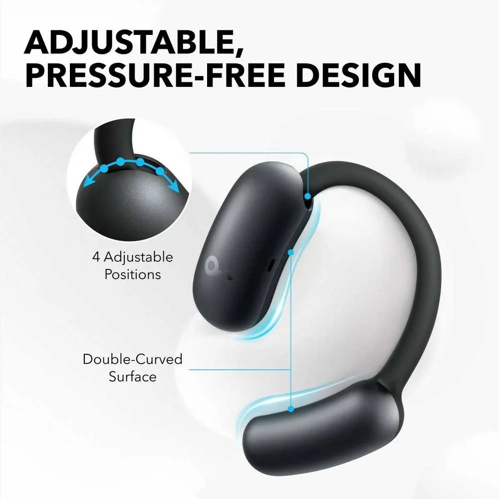 Ausinės Anker „Soundcore AeroFit 2“ Juoda