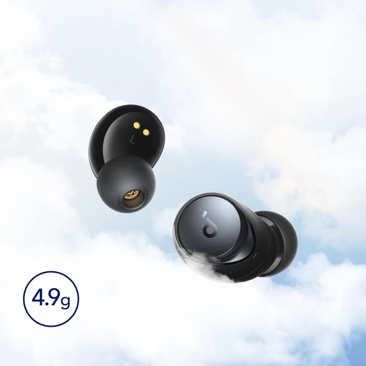 Ausinės Anker Soundcore Space A40, Juodos