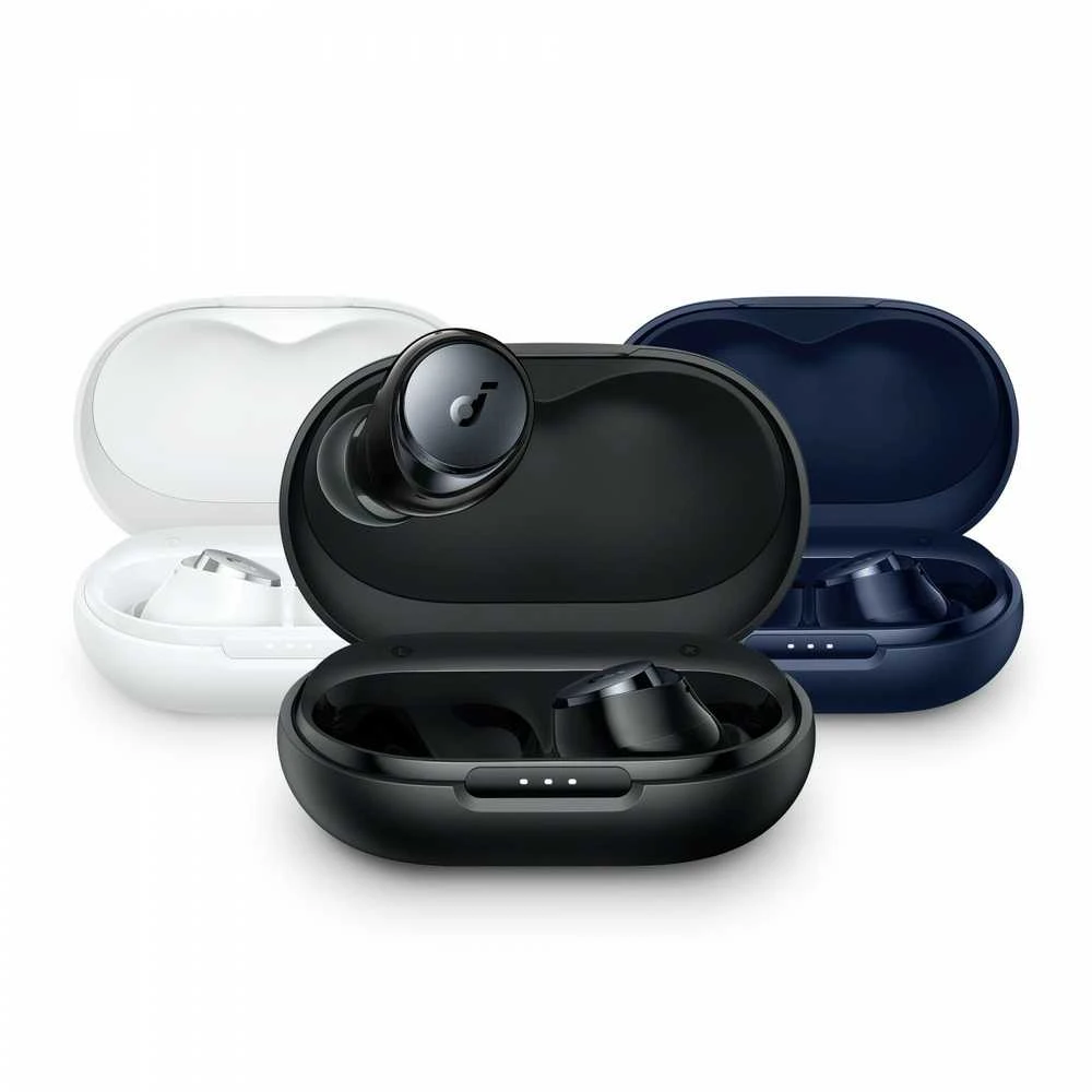 Anker Soundcore Space A40 įkrovimo dėkliukai su ausinėmis