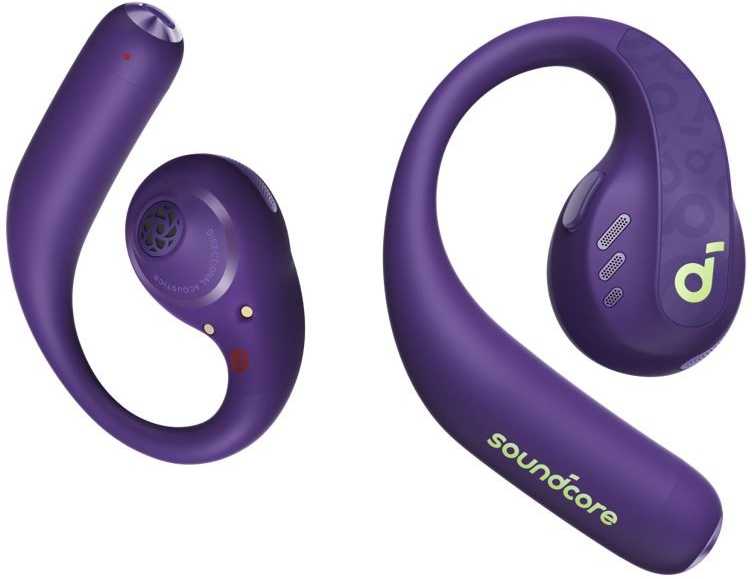 Ausinės Anker Soundcore AeroFit Pro, Violetinės spalvos