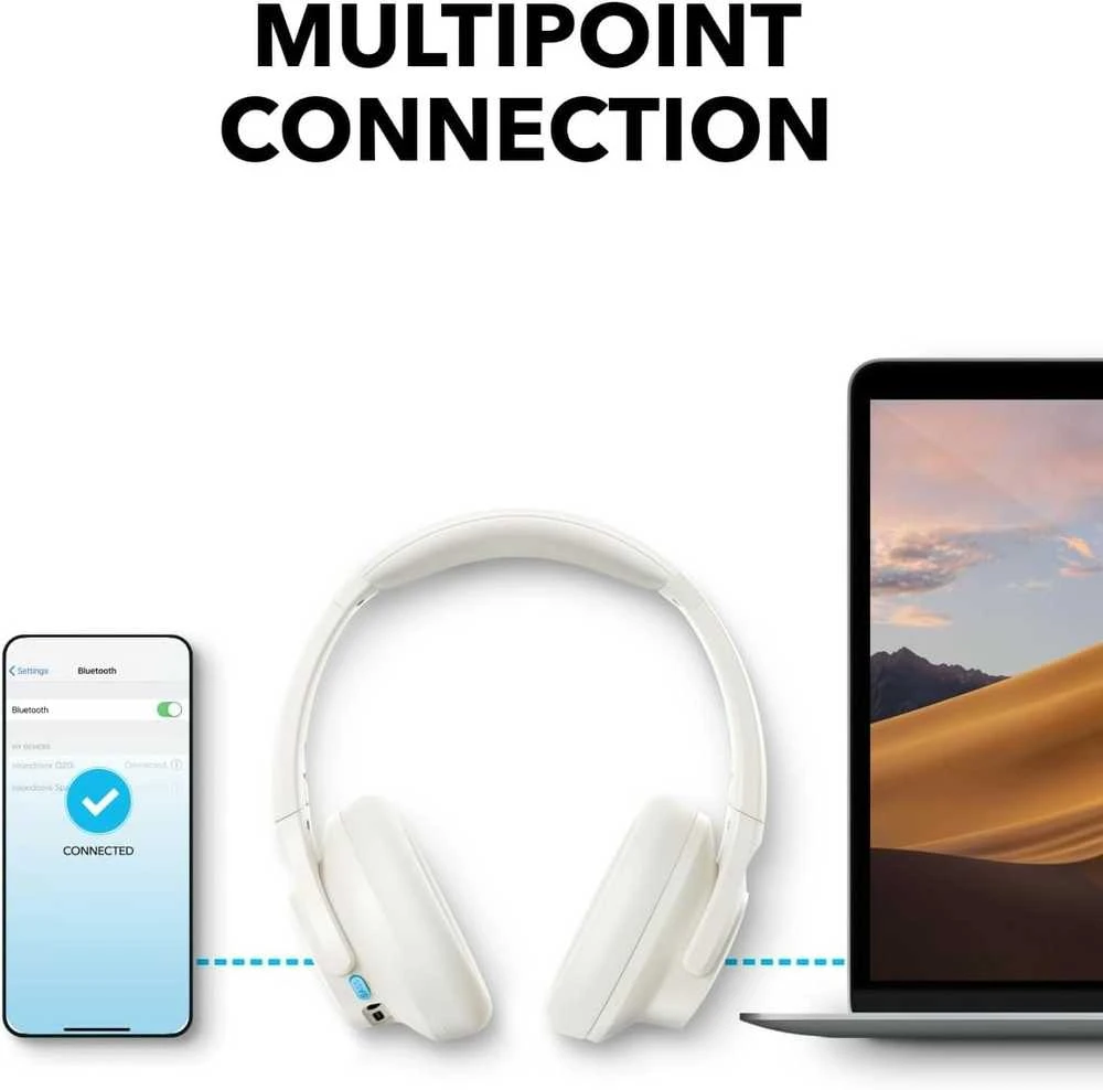 Anker Soundcore Q11i ausinės: kelių įrenginių jungtis