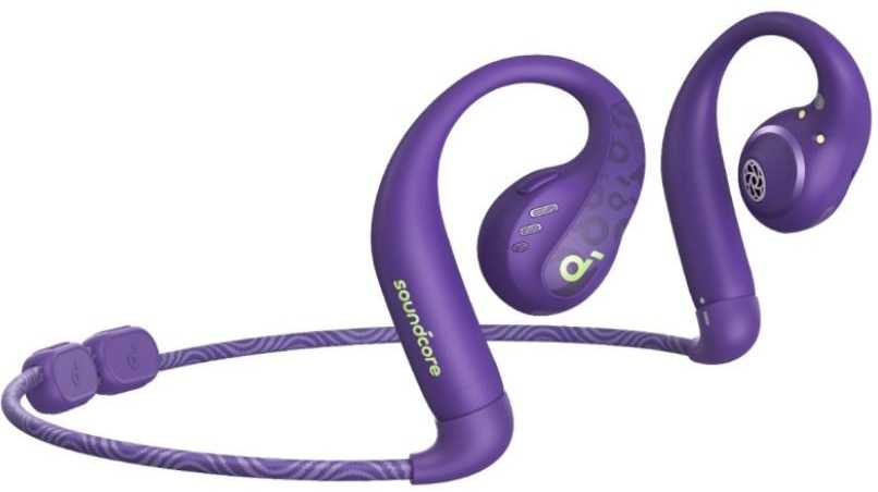 Ausinės Anker Soundcore AeroFit Pro, Violetinės spalvos