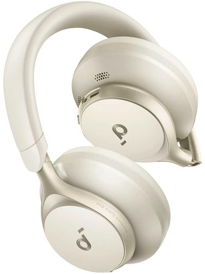 Ausinės Anker Soundcore Space One, Kreminės spalvos