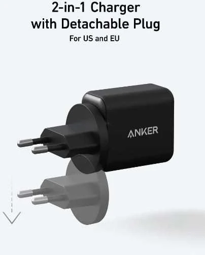 Anker 312 25W kroviklis su keičiamu kištuku