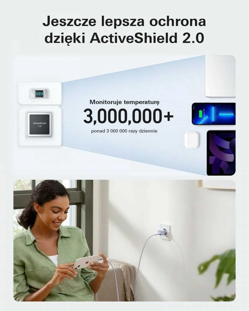 Anker 511 Nano 3 sieninis įkroviklis 30W 1C | A2147G21
