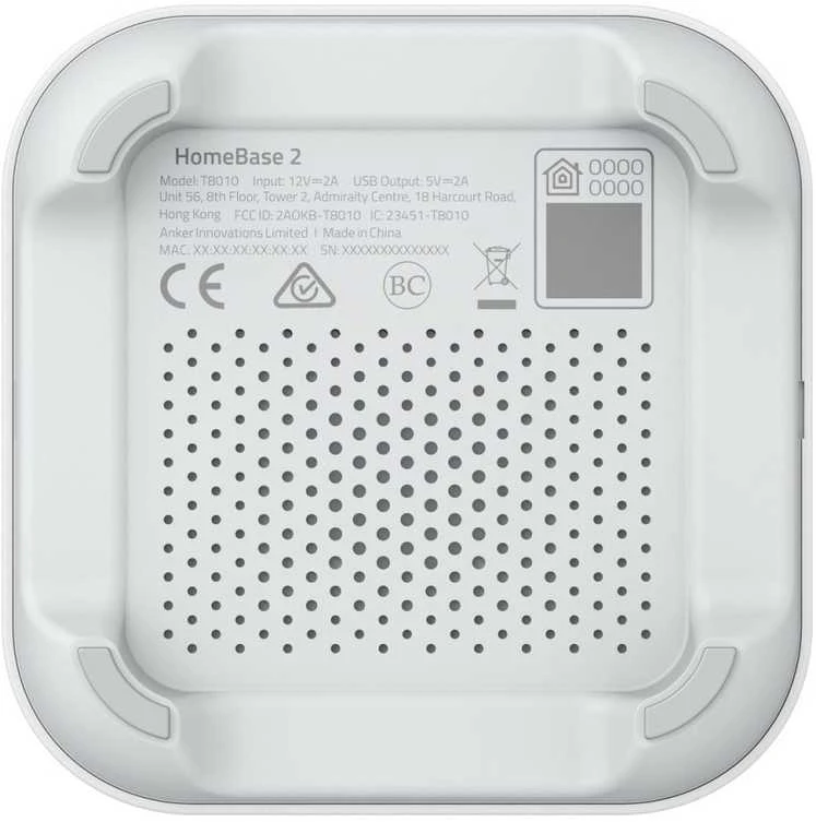 Anker Eufy | Security HomeBase 3, Baltas ir Gray | Iki 16 įrenginių, suderinamas su visais eufyCam modeliais