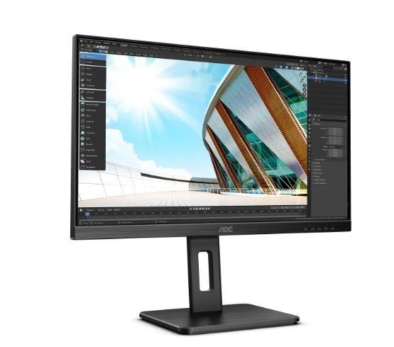 AOC Q27P2Q 27 colių QHD monitorius USB VGA DVI HDMI