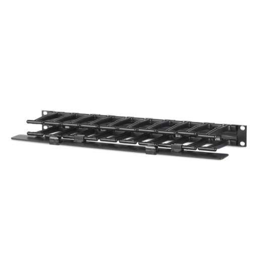 Apc Horizontal Cable Manager 1U x 4 Deep vienpusis su dangteliu