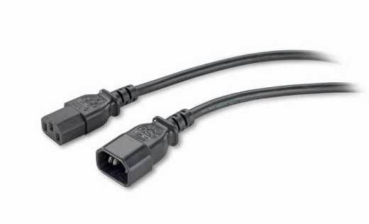 APC maitinimo laido jungiklio maitinimo laido rinkinys (5 vnt.), C13–C14, 0,6 m (AP9890)