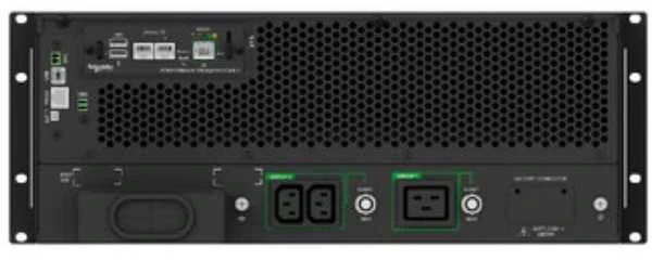 APC SMART-UPS ON-LINE 5KVA/5KW 230V RACK/TOWER, TINKLO PLOKŠTĖ, BE BĖGELIO RINKINIO