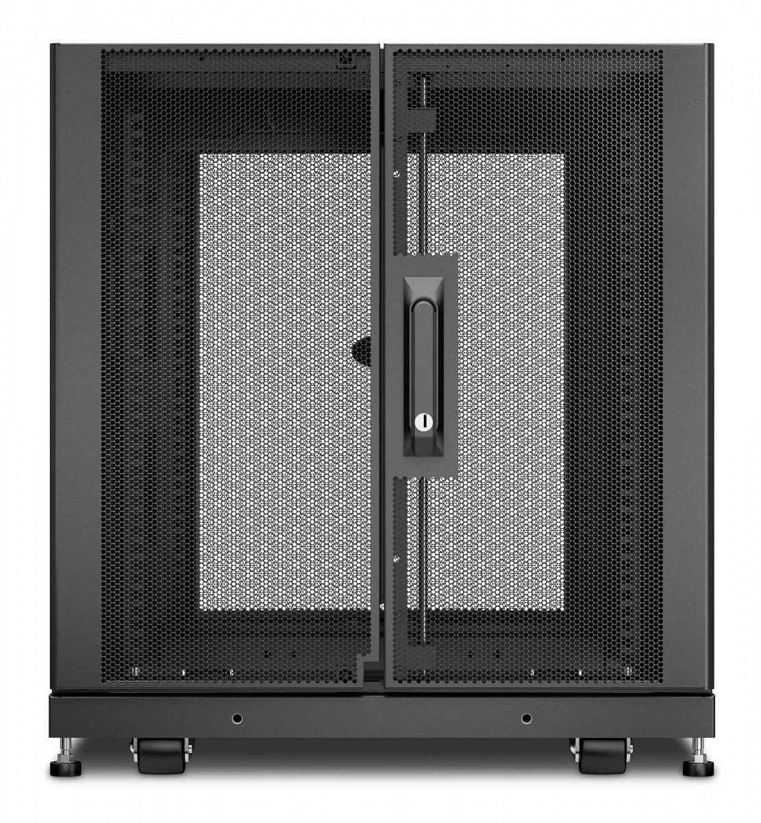 APC NETSHELTER SX 12U SERVER RACK ENCLOSURE 600MM X 900MM W/ SIDES Juodas
