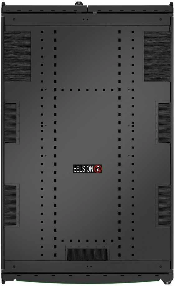 APC NETSHELTER SX GEN 2, 42U SERVER RACK ENCLOSURE 750MM X 1200MM W/ SIDES Juodas