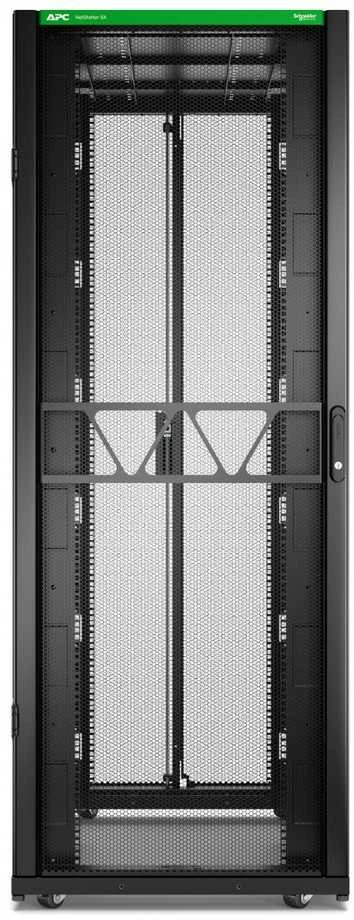 APC NETSHELTER SX GEN 2, 42U SERVER RACK ENCLOSURE 750MM X 1200MM W/ SIDES Juodas
