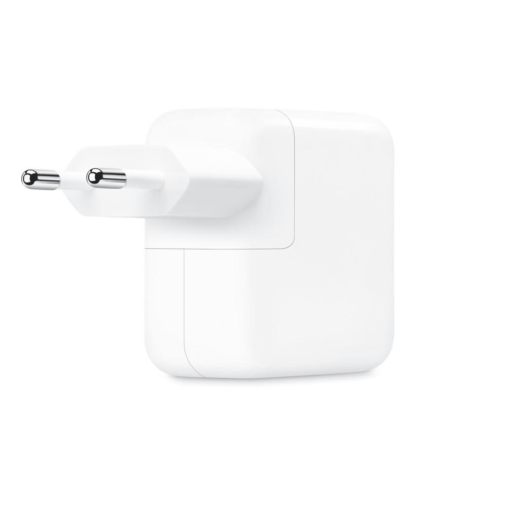 Apple 35W dviejų USB-C prievadų maitinimo adapteris