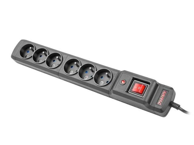 ARMAC M6/45/CZ Armac Surge Protection MULTI M6 (6 lizdai) 4.5m juodas
