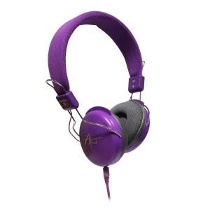 Violetinės Art AP-60C ausinės su laidu