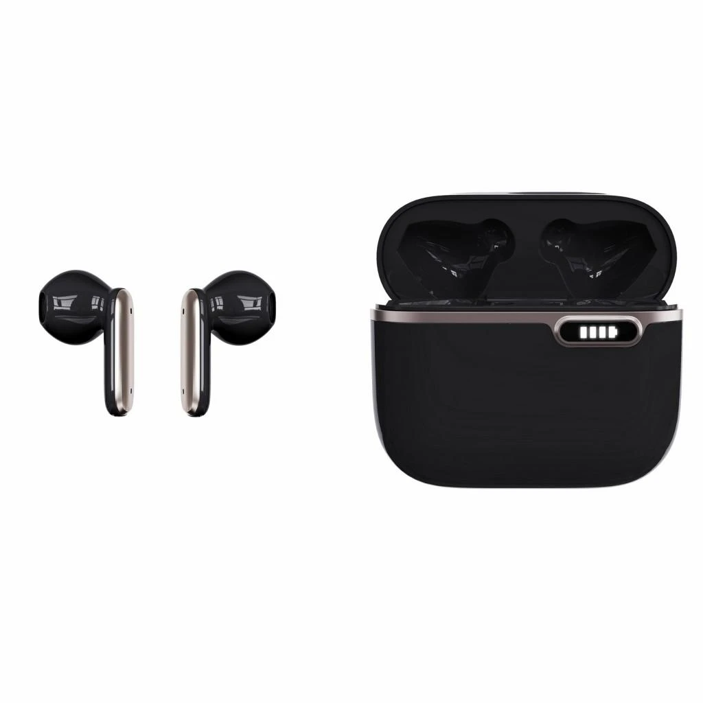 ART BT Ausinės With HQ Mikrofonas TWS USB-C juodas