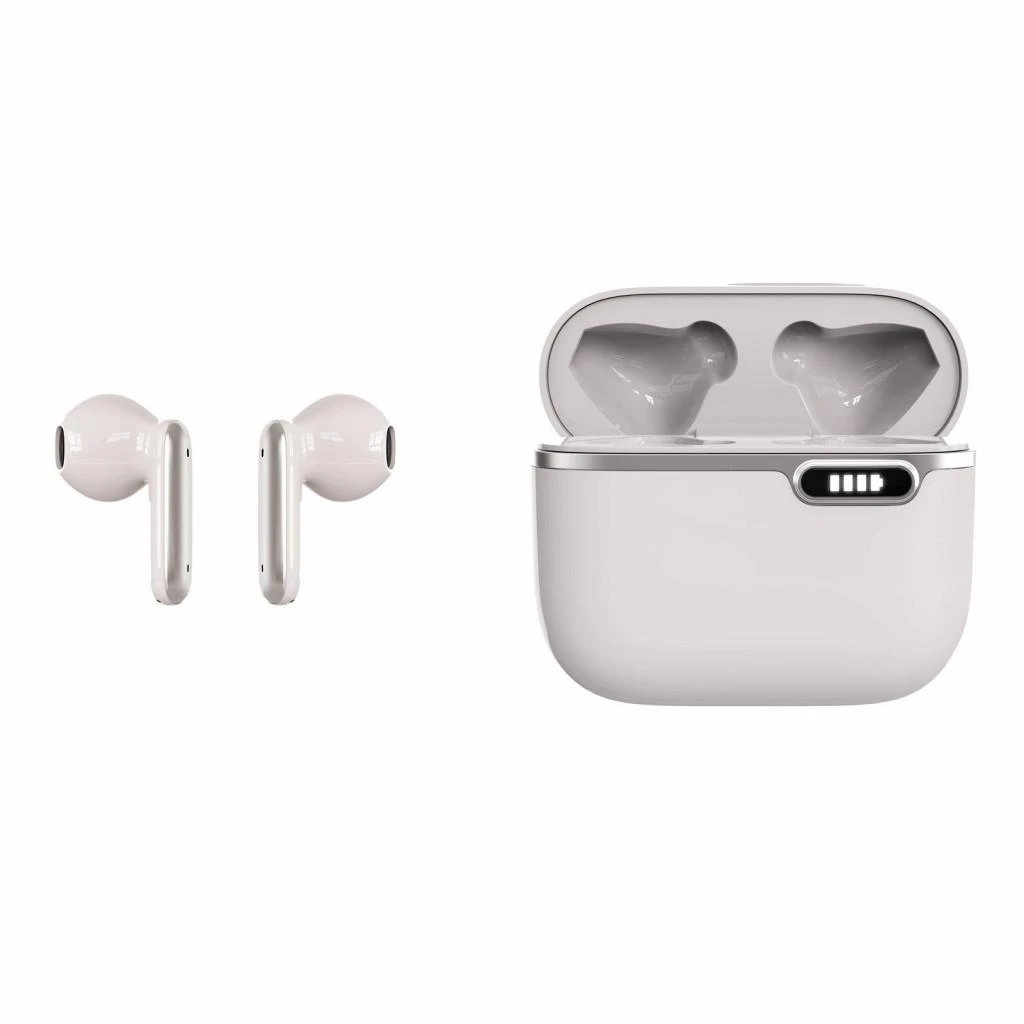 ART BT Ausinės With HQ Mikrofonas TWS USB-C baltas