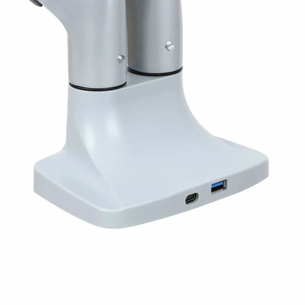 Laikiklis ART GAS STATYBINĖS DALIS 2 LED/LCD MONITORIAMS 17-35 colių L-36HD 1-15kg 1xUSB-A 1xUSB-C 3.0 HEAVY DUTY