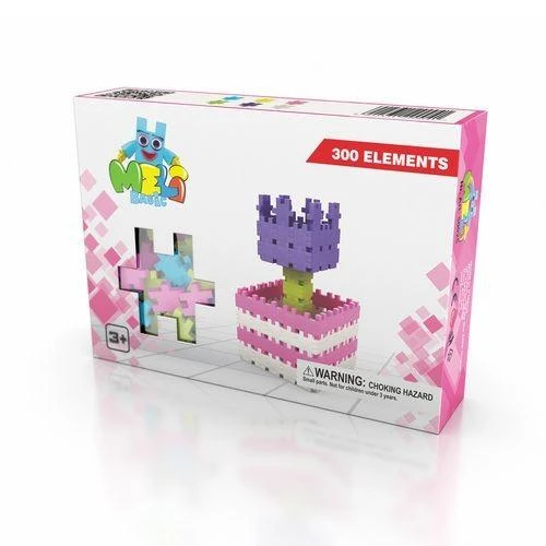 Konstruktorius Meli Basic Pink 300 el.