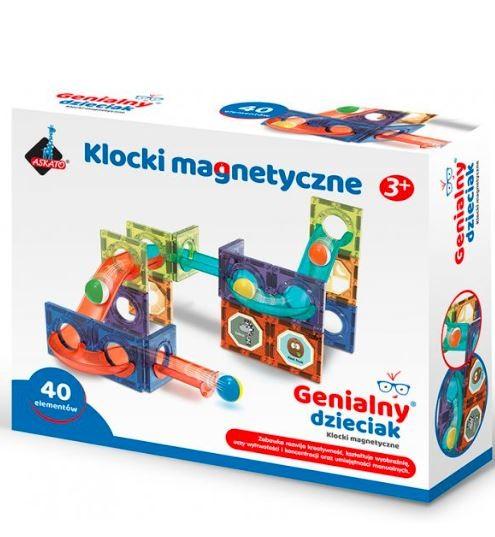 Askato Magnetiniai konstruktoriai su kamuoliukais vaikams