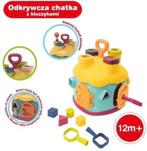 Askato Atradimų namelis su raktais