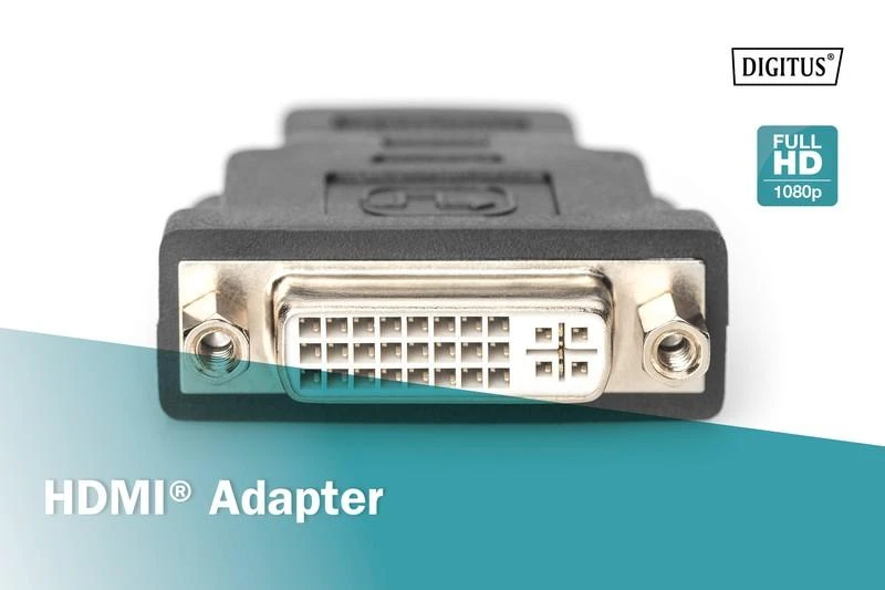 HDMI į DVI-I 24+5 adapterio jungties vaizdas