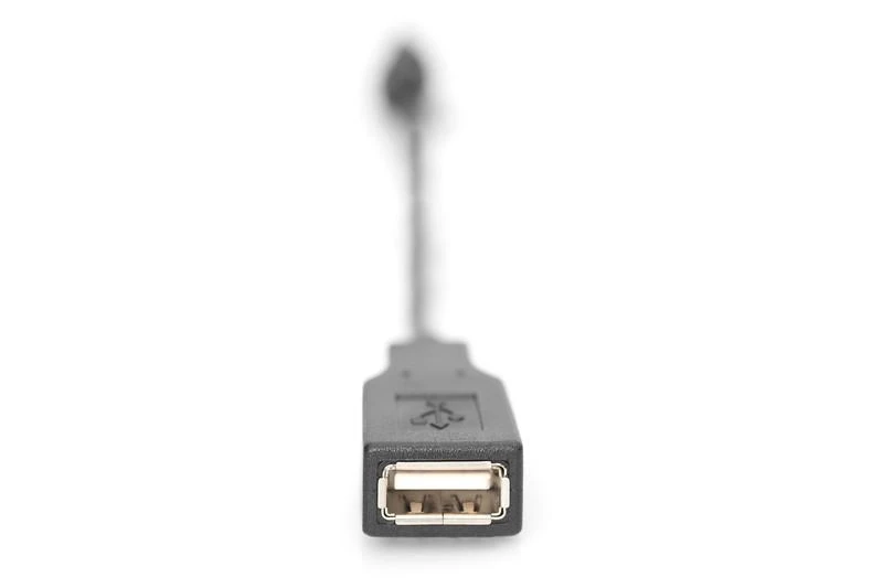 Assmann Electronic ASSMANN USB 2.0 adapterio kabelis OTG tipo mini B - A M/F 0.2m USB 2.0 atitinka bl