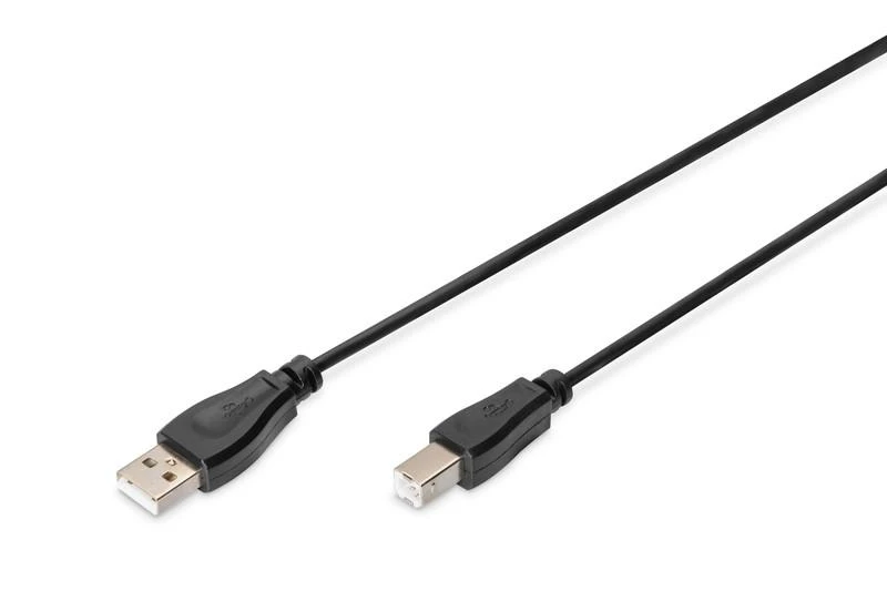 Assmann Electronic DIGITUS USB jungties kabelis tipas A - B M/M 3.0m USB 2.0 tinkamas bl