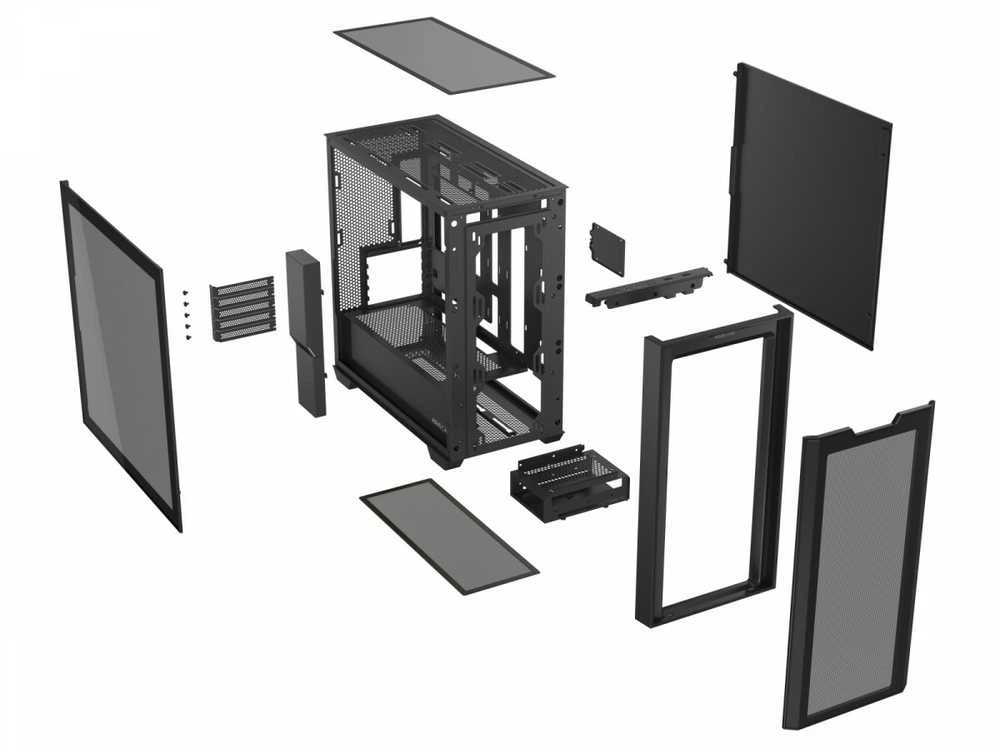 ASUS A21 PLUS ARGB juodas case