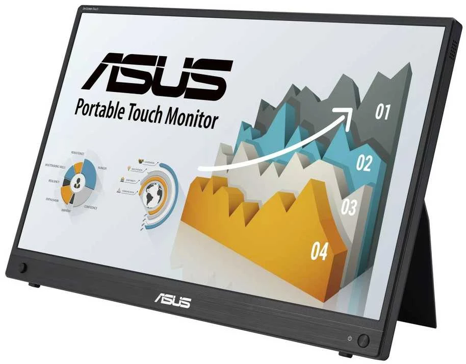 Monitorius ASUS ZenScreen Touch MB16AMTR, 15,6", 1920x1080, 60Hz, IPS, 5ms