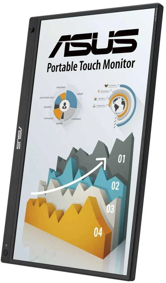 Monitorius ASUS ZenScreen Touch MB16AMTR, 15,6", 1920x1080, 60Hz, IPS, 5ms