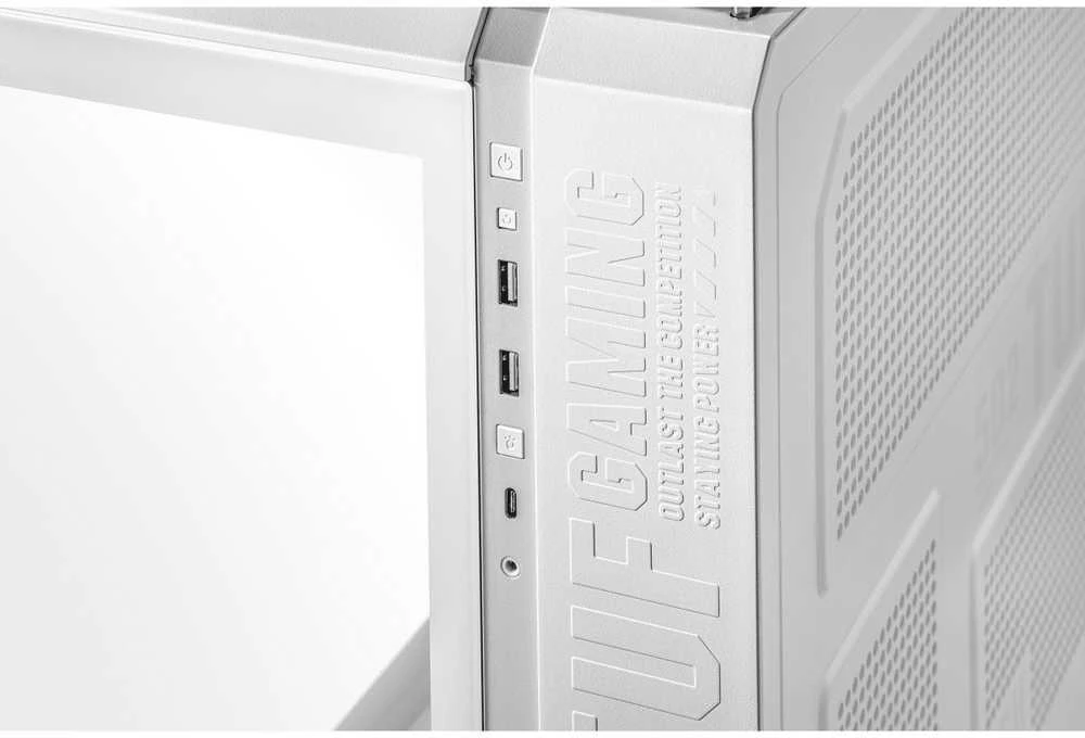 ASUS TUF GAMING GT502 Horizon TG ARGB Baltas Midi Tower