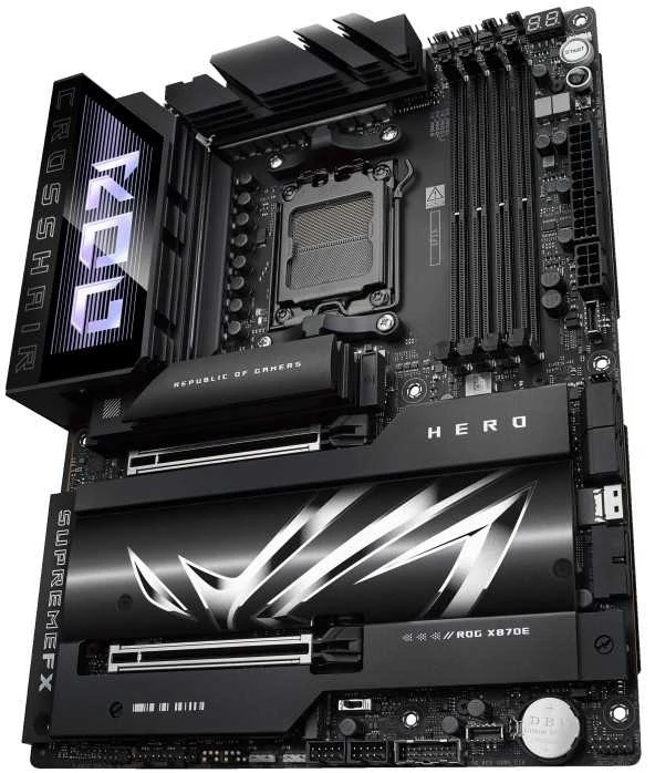 Pagrindinė plokštė ASUS ROG CROSSHAIR X870E HERO