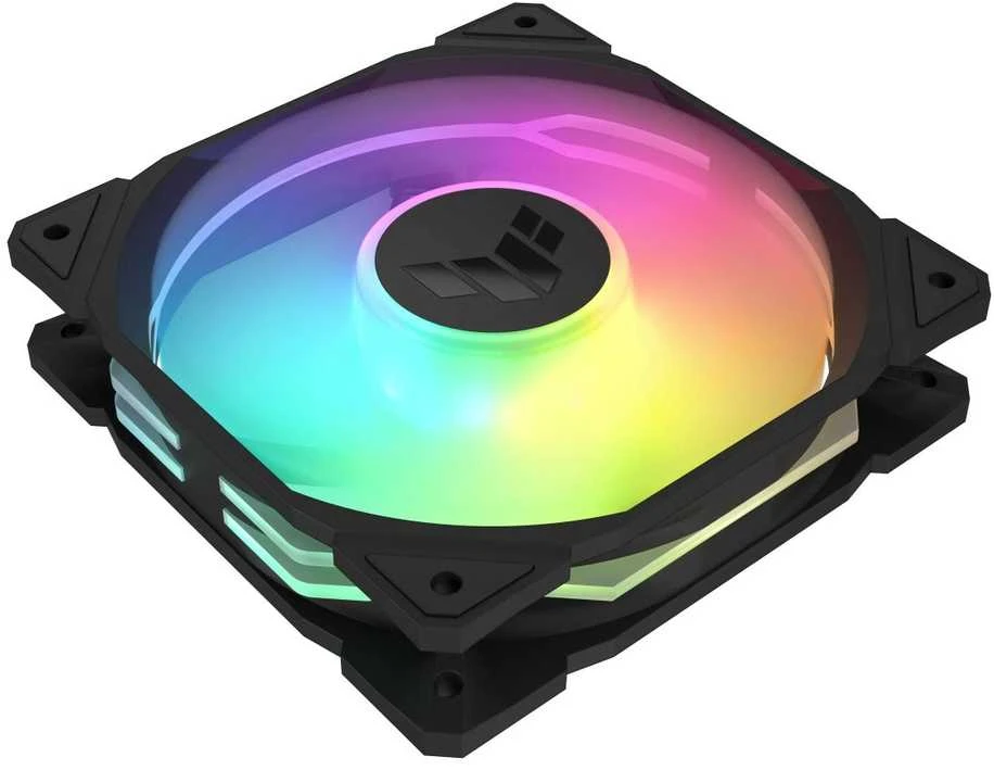 Kompiuterio Korpuso Aušintuvas - ASUS TUF GAMING TR120 ARGB 3x12cm Ventiliatoriai 77.4 CFM Balti