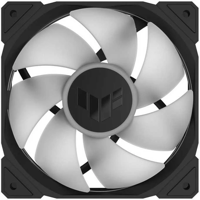 Kompiuterio Korpuso Aušintuvas - ASUS TUF GAMING TR120 ARGB 3x12cm Ventiliatoriai 77.4 CFM Balti