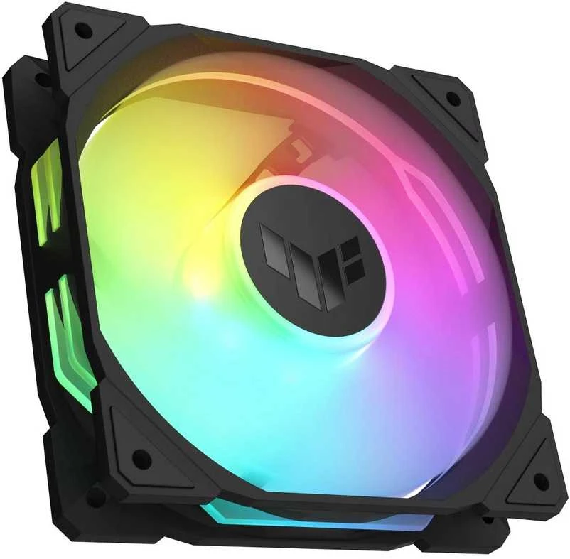 Kompiuterio Korpuso Aušintuvas - ASUS TUF GAMING TR120 ARGB 3x12cm Ventiliatoriai 77.4 CFM Balti