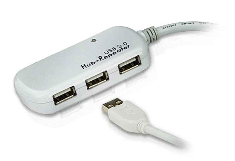 12770 Aten UE2120H USB Extender 4 Port Hub 12m