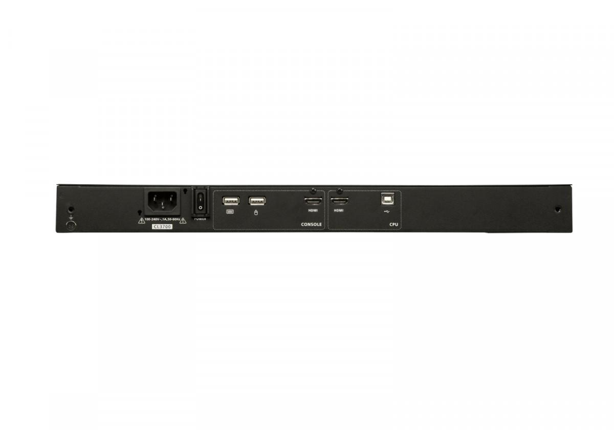Aten | 1U itin trumpas „Gylis“ vieno bėgelio plačiaekranis LCD konsolė (USB / HDMI) | CL3700NW | 1920 x 1080, 60 Hz