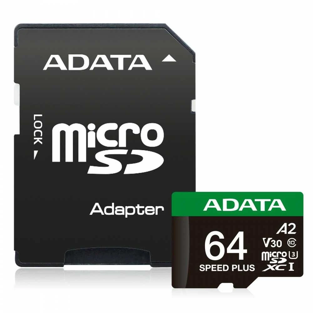 ADATA 64GB microSD kortelė su adapteriu