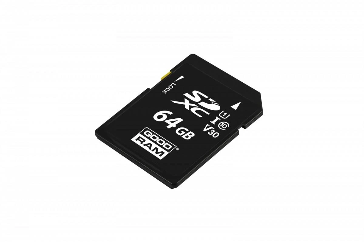 GOODRAM 64GB SDXC kortelė su fiksavimo jungikliu