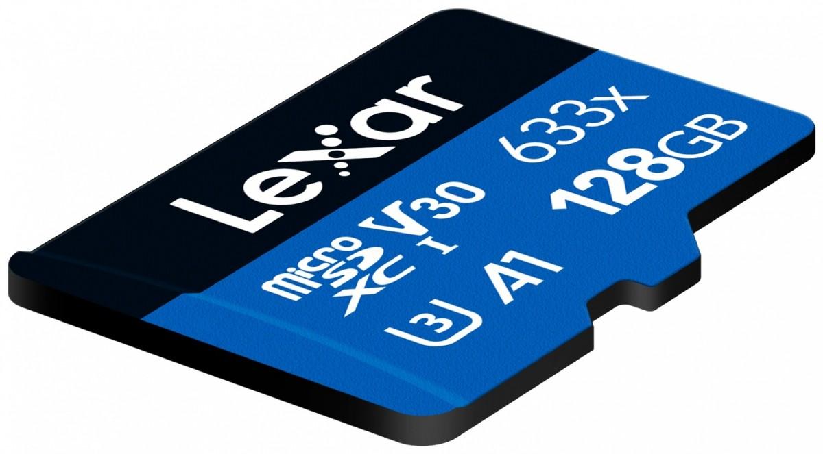 Atminties kortelė Lexar | Didelio našumo 633x | UHS-I | 128 GB | micro SDXC