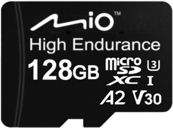 Atminties kortelė Mio High-Endurance | 128 GB | MicroSD | Flash atminties klasė UHS-I