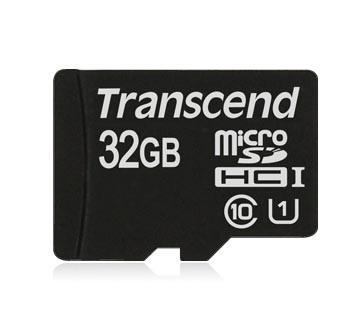Atminties kortelė Transcend micro SDHC 32GB UHS-I/CLASS10 TS32GUSDCU1