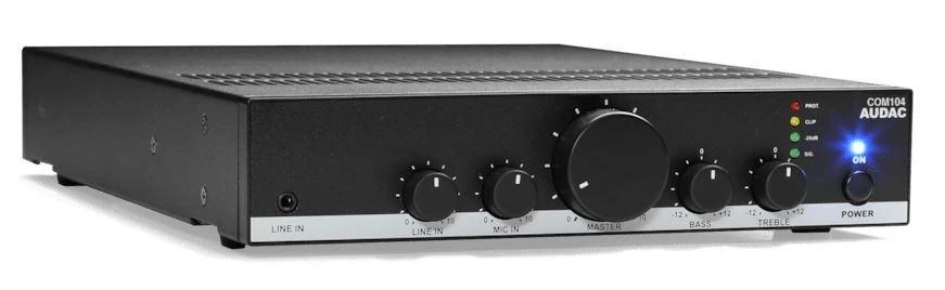 Audac AUDAC COM108 Viešojo adreso stiprintuvas 80W 100V