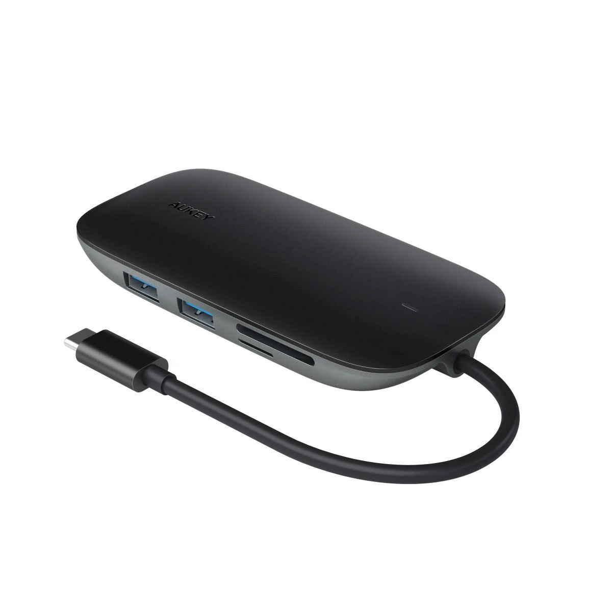 Aukey 8 Port USB 3.0 Type-C Hub CB-C71 Juodas