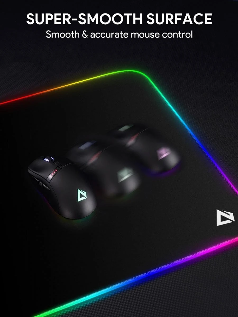 Vandeniui  atsparus pelės kilimėlis  Aukey KM-P7 RGB XXL 900x400x4mm