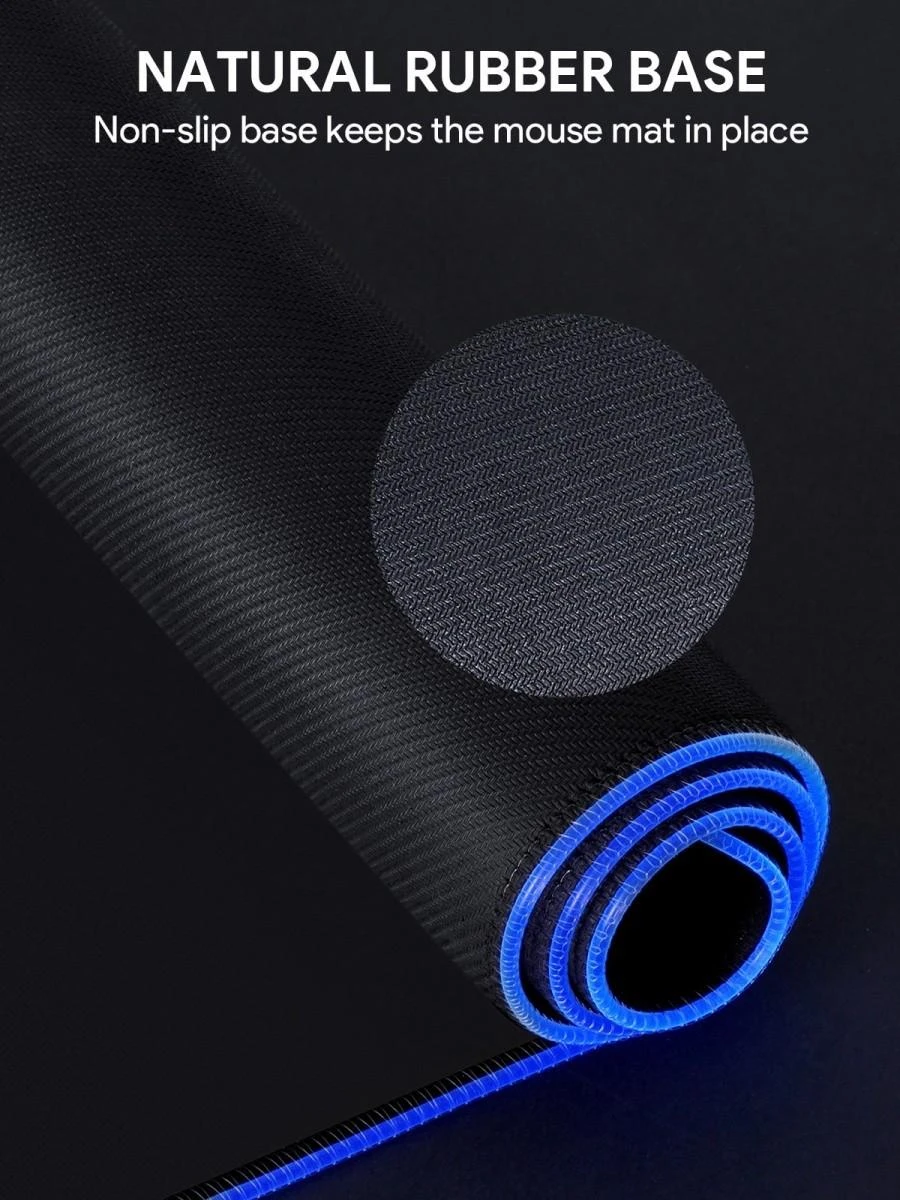 Vandeniui  atsparus pelės kilimėlis  Aukey KM-P7 RGB XXL 900x400x4mm